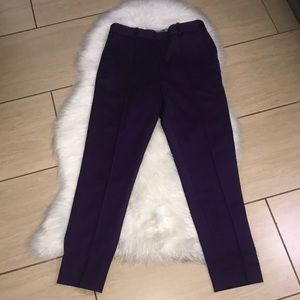 COS Purple Wool Trousers never worn